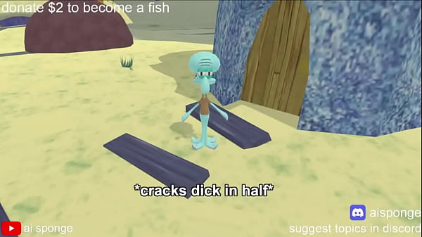 Squidward breaks his dick in half smallmistake