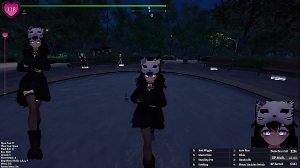Secret flasher manaka furry nude in central park modded gameplay 