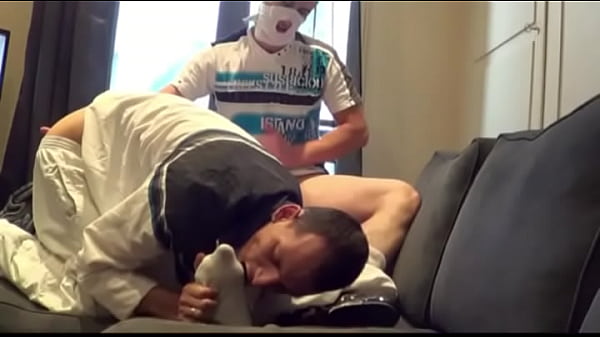 Fetish Sneaker In Sofa With A Striaght Boy thumbnail