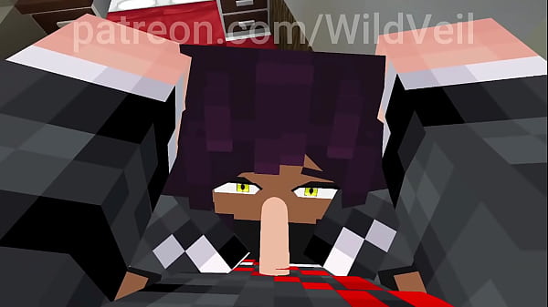 Yoruichi_from Bleach getsplowed_by Ichigo Minecraft