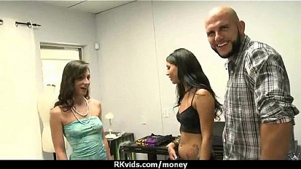 Sexy wild chick gets paid to fuck 7 