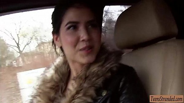 Teen Lady D hitchhikes and gets rammed by stranger dude 