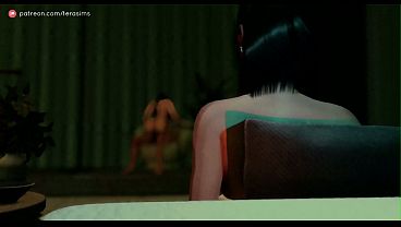 The sims 4 sultry balcony hookup & a playful forbidden game 