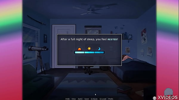 SUMMERTIME SAGA_#10 • Jenny enjoys a big dildo on webcam