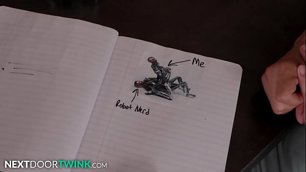 Play MP4 - NextDoorTwink - Nerdy Scott Finn Seduced By Robotics Club Member