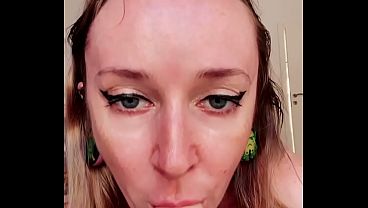 My Hairy Pussy Dripping As I Lower Myself Onto Dildo In Cowgirl Pose thumbnail