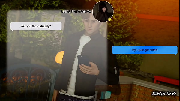 Play MP4 - Eternum Sex Novel Part 44 &vert; I gave a Hot massage to Luna after Halloween party