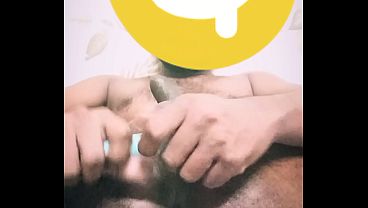 Fucking my asshole with thick Rod