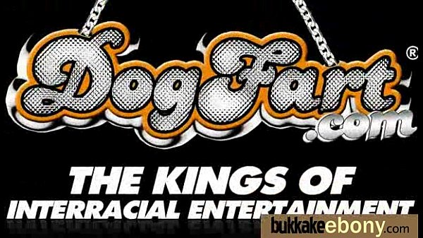 Ebony Gangbang and CUM FEEDING 1