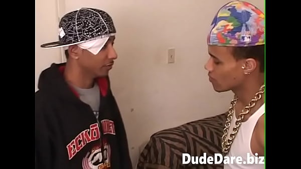 Stud Endures A Jumbo Black Cock Tearing Up His Asshole thumbnail