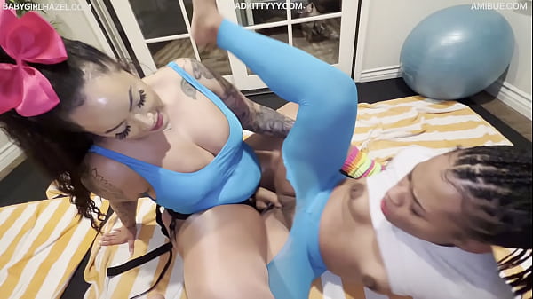 Freaky Ggg Gym Strap On X Ami Bue And Bbgirl Hazel thumbnail