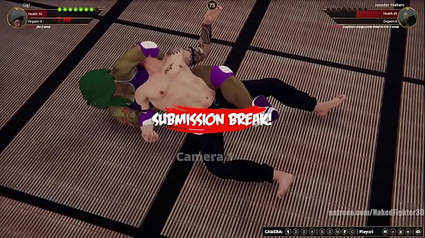 Gigi vs jennifer nf3d mixed mma combat 