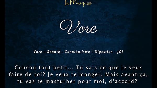 Vore - French audio porn joi giantess 