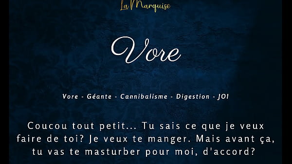 Play MP4 - Vore - French audio porn joi giantess