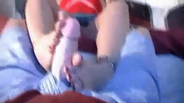 Goth GF gives best footjob 