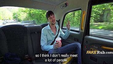 Helping a handsome passenger relax before his big interview 