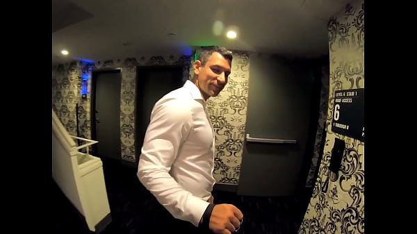 Leading a hotwife slut back to my room to get a facial 