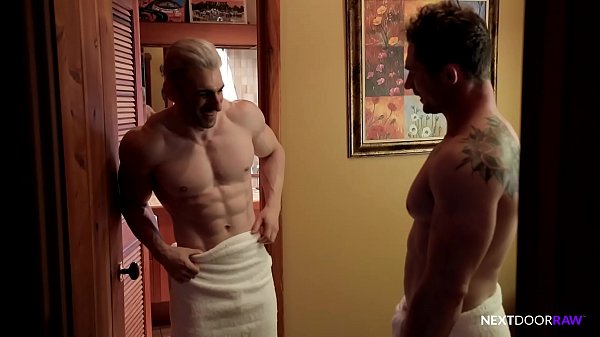 two muscular guys have raw sex 