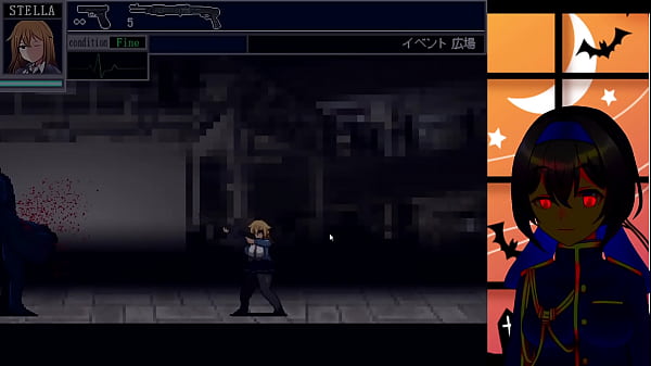 A girl was surrounded zombies 