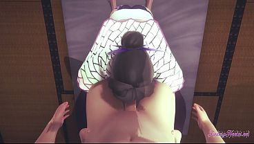 Kimetsu no Yaiba Hentai - POV Shinobu Porn - Japanese manga anime porn