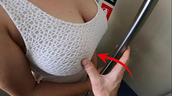 My Wife Let A Stranger Touch Her Big Boobs In Public Train And She Liked thumbnail