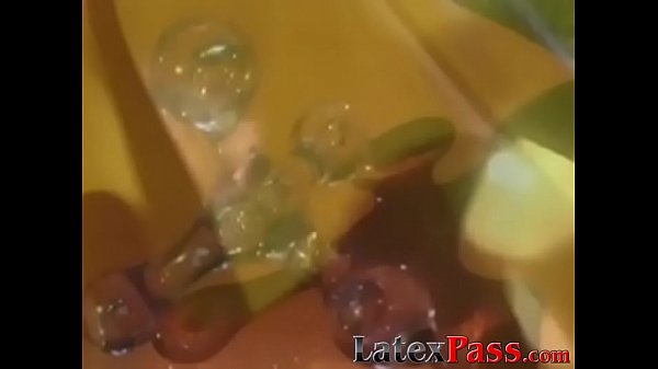 Play MP4 - Gas masked submissive spanked and dominated over