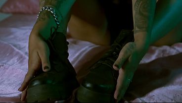 Nonton You Will Lick My Feet Clean After A Long Day Wearing My Boots? thumbnail