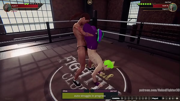 Olivia VS Joe Curr (Naked Fighter 3D)