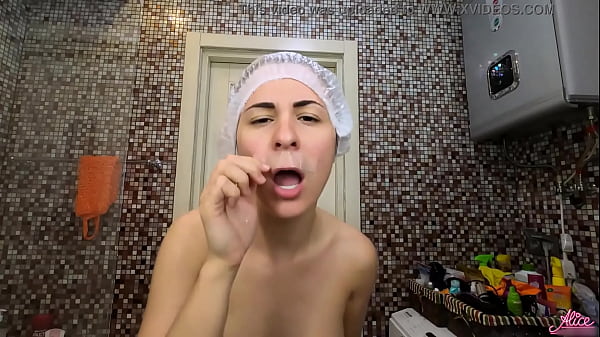 Girl Playing in Bathroom - Soft Erotica 