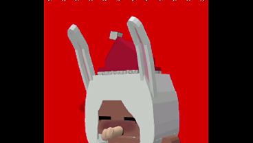 A very special christmas thing i made minecraft blockbench animation