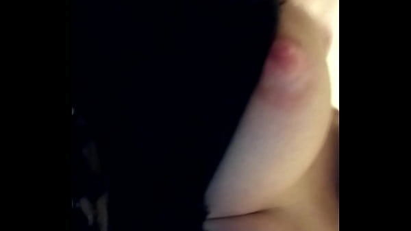 Lacy black_bra making my titties pop