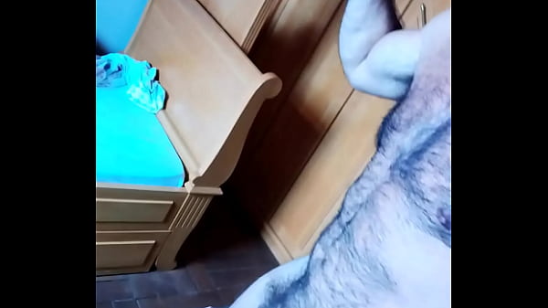 My cock, free, heavy and loose