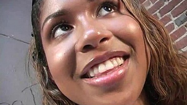 Ebony Slut Fucks A White Gloryhole Cock In Her First Interracial Scene 10 