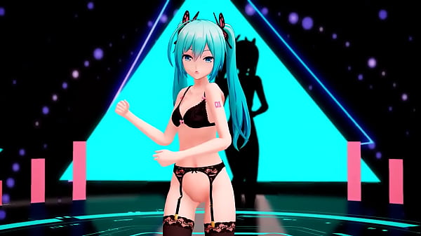 Hatsune Miku Striptease MirrrrrorsMMD by_Steelix2