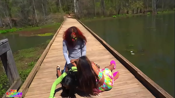 MajestyNasty getting pounded by gibby the clown while baebrattty assist 