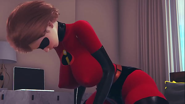 Play MP4 - Helen Parr rides Zel the Elf &vert; Incredibles & Interspecies Reviewers Parody