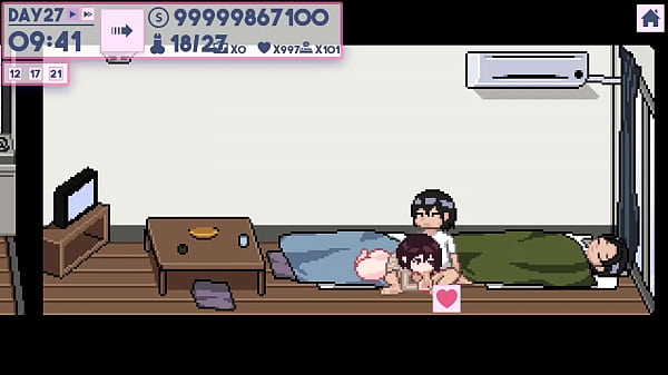 Apartmentstory [pornplay Hentai Game] Ep.4 This Married Woman Is Cheating While Her Husband Is Resting In The Same Room thumbnail