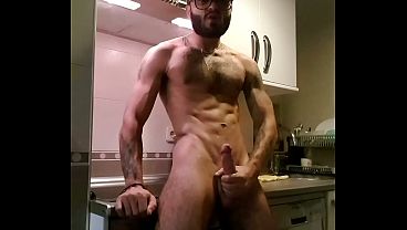 [swallow] Hot Athletic Male Tastes His Finish Near The Stove [muscles] thumbnail