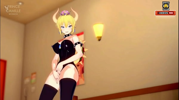Sexy Bowsette Touches Herself Until She Cums thumbnail