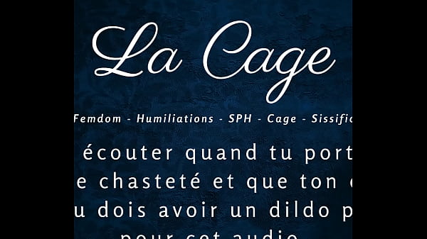 La cage femdom caged anal joi 