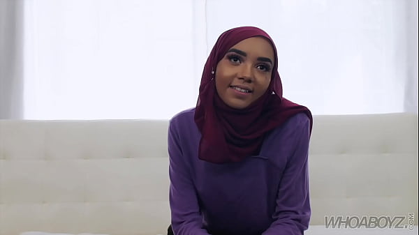 Petite muslim teen gets a bbc