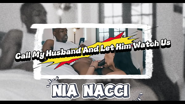 Nonton Nia Nacci My Stepbrother&rsquo;facetime Calls My Husband While He Fucks My Face With His Big Black Cock thumbnail