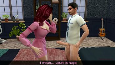 Stepdad tests if his stepson's girlfriend is good in bed 