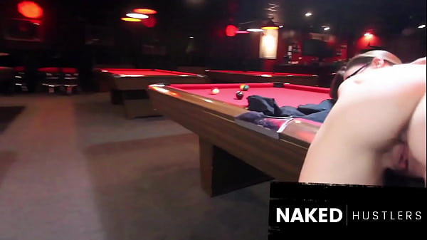 Pool hall scandal horny milf cheats on her husband at the local pool hall 