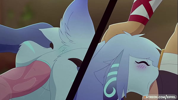 Lambgets ganged by_Wolf LeeSin by_Eipril