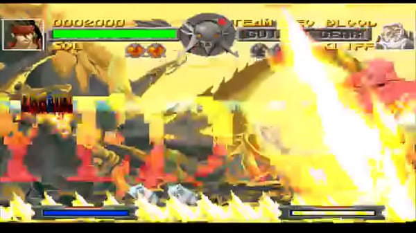 The original game called guilty gear was broken as fuck back in the day ahhhhhh 