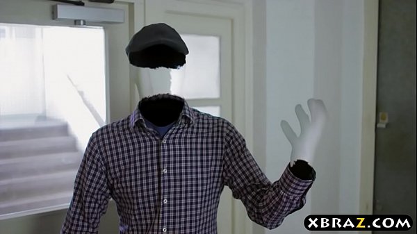 Play MP4 - Huge tits wife fucks an invisible man with a gigantic cock