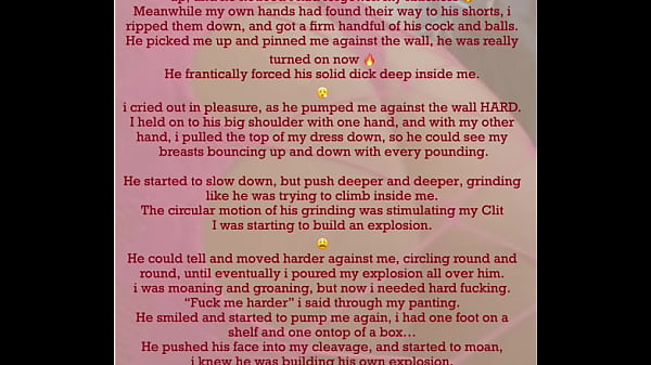 A naughty story aboutme being a slut