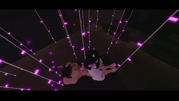 Saltando en una polla en roblox