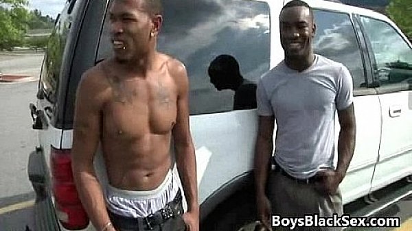 Black Gay Dude Fuck White Skinny Twink Hard In His Tight Ass 05 